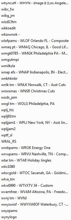 113 jingles RAdio stations USA en Australie ook VERZENDEN, Ophalen, Gebruikt, Overige genres