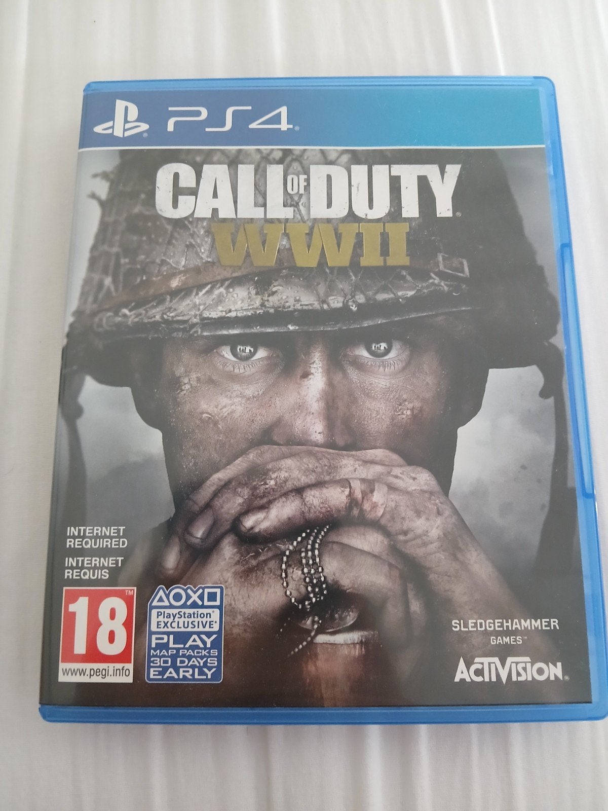 Call of Duty WWII PS4 - Zo goed als nieuw, Online, Vanaf 18 jaar, Shooter, 2 spelers