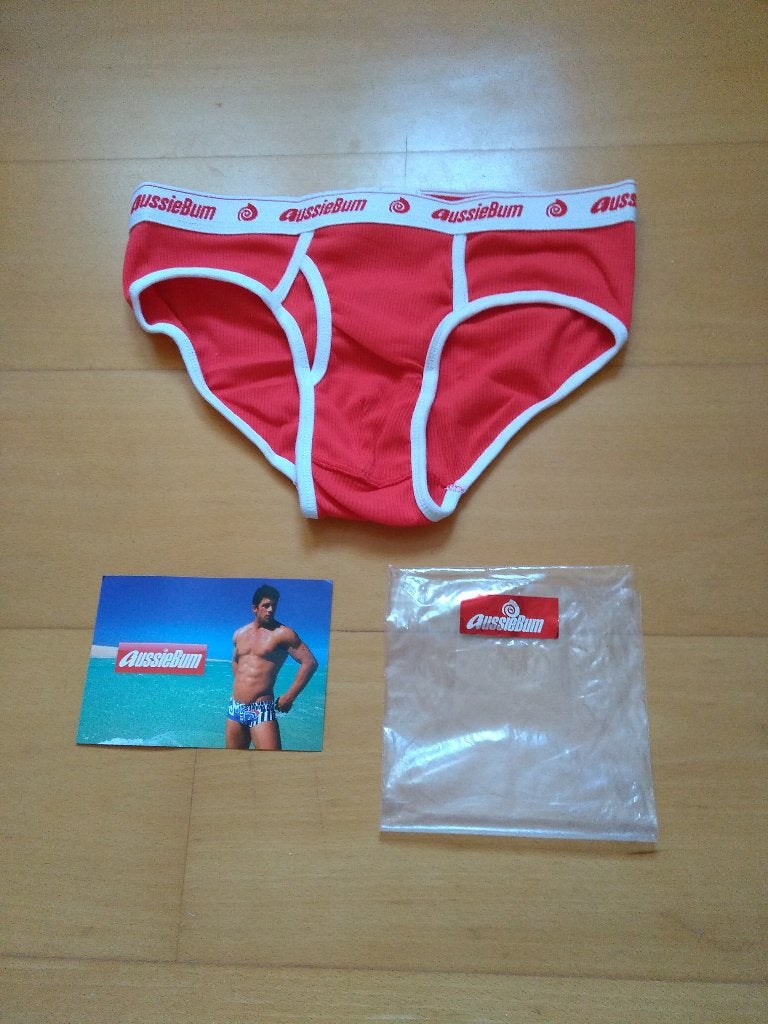 Nieuwe AussieBum onderbroek slip kinky maat M, Kleding | Heren, Verzenden, Rood, Aussiebum, Slip