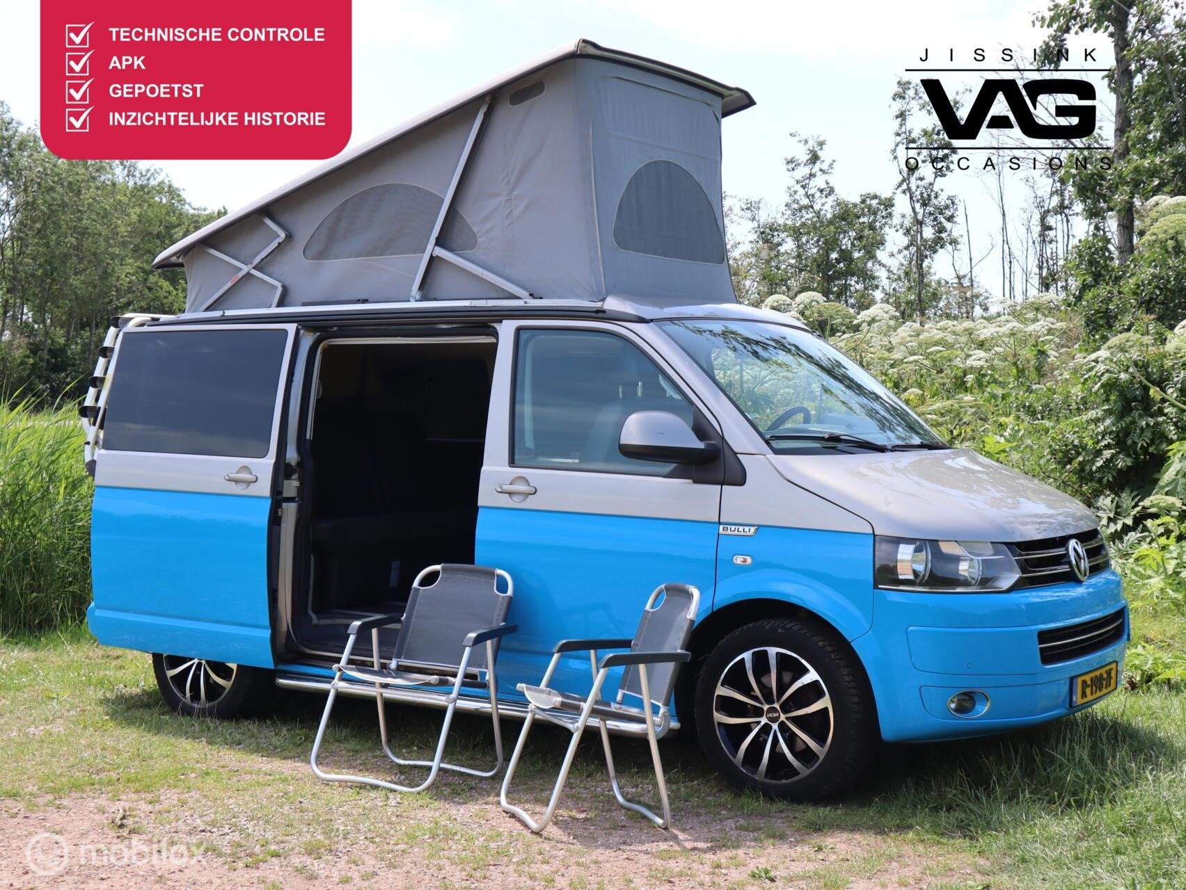Volkswagen Transporter T5 GP Camper Hefdak Offgrid Victron, Caravans en Kamperen, Campers, Volkswagen, Navigatie, Tot en met 4