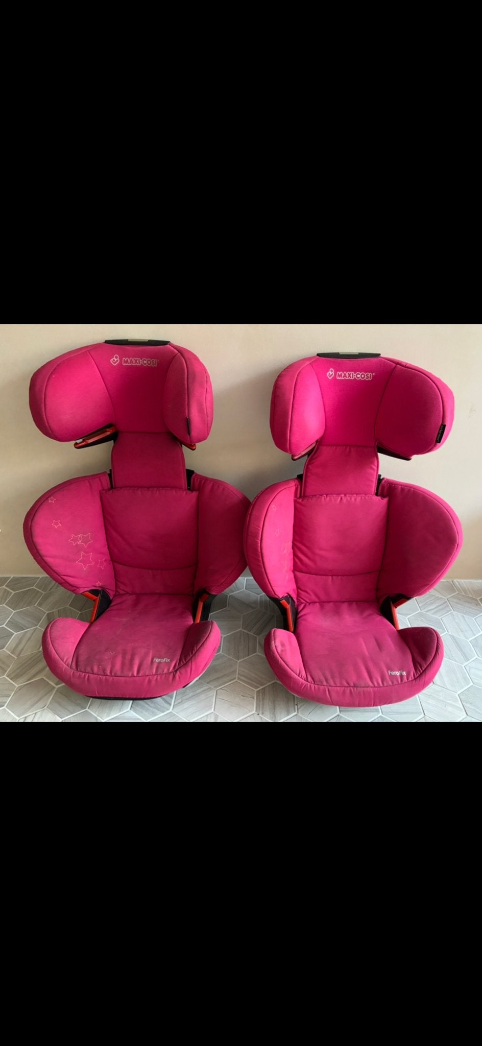 Maxi-Cosi FeroFix autostoeltjes (2 stuks), Gebruikt, 15 t/m 36 kg, Isofix, Maxi-Cosi