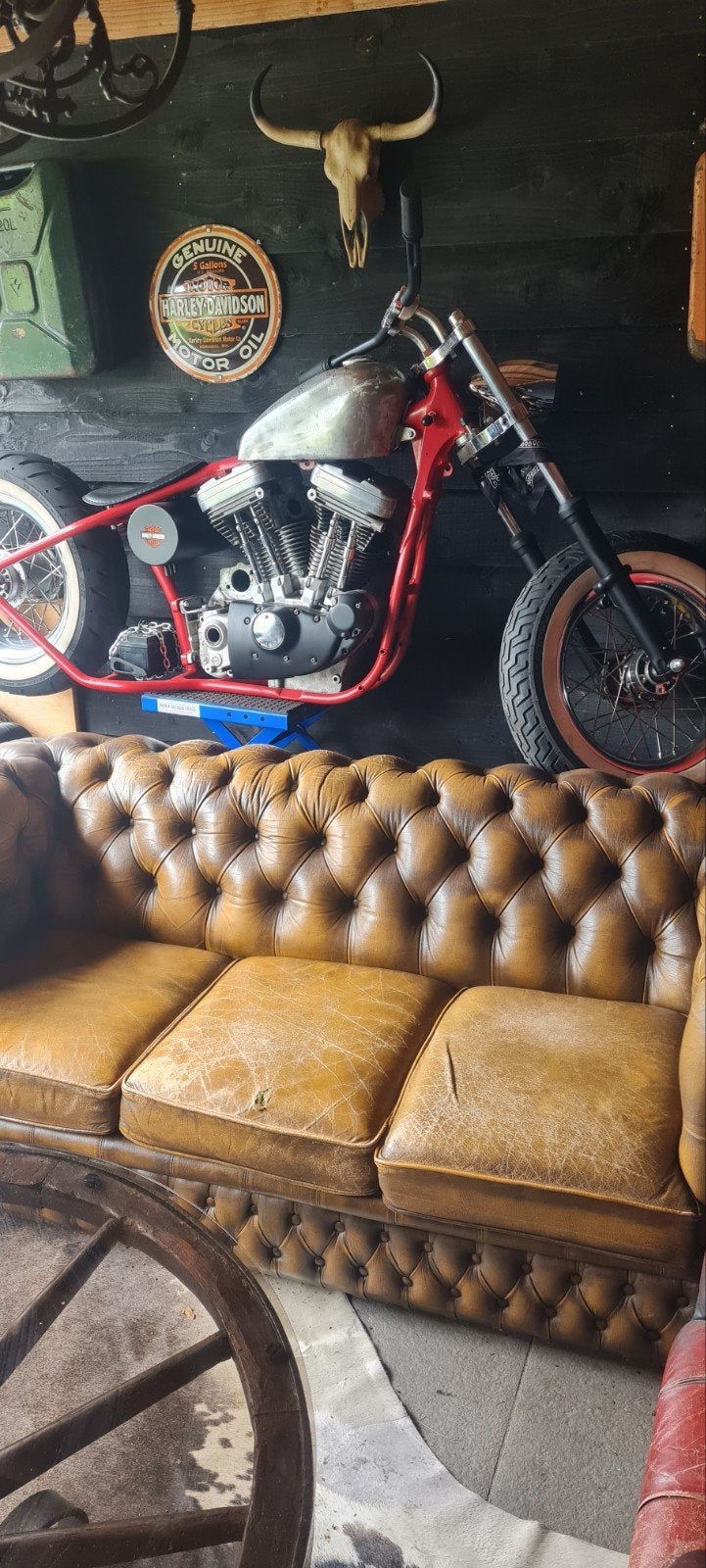Harley showmotor rijdt niet., Motoren, Ophalen