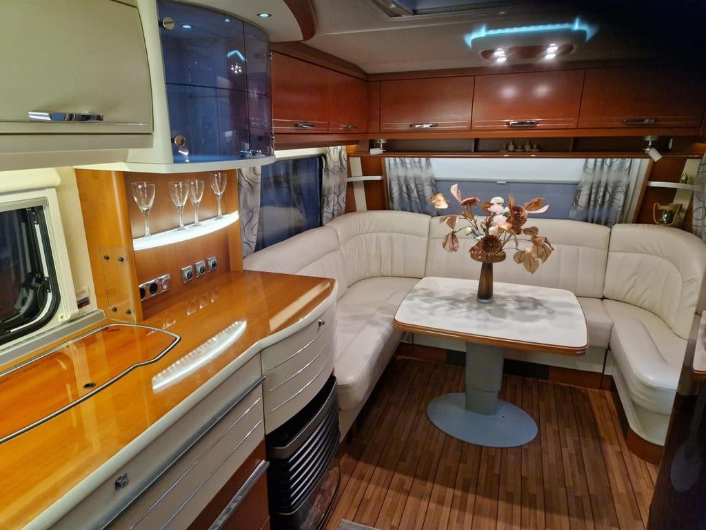 Tabbert Puccini 560 dubbel asser !nieuw model! Bouwjaar 2013, Rondzit, Tabbert, Particulier, Koelkast