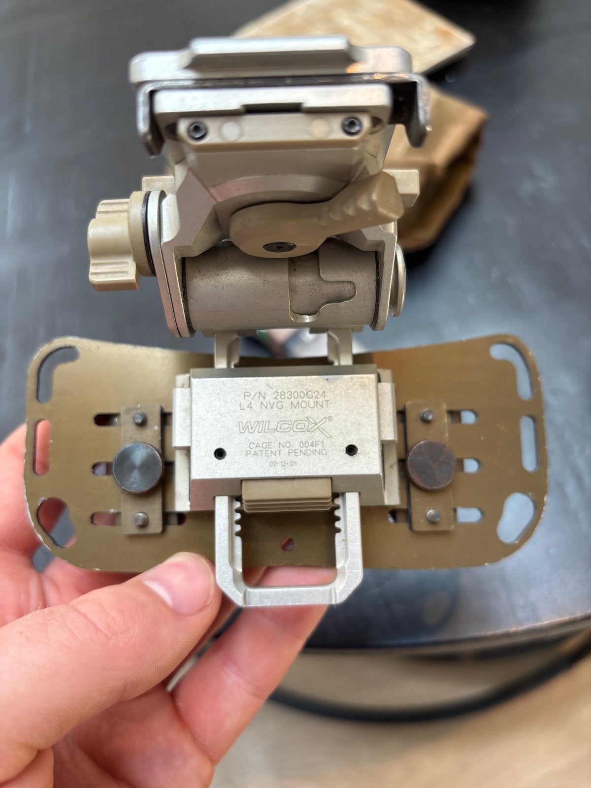 Wilcox L4 NVG Mount en Militaire Accessoires, Verzamelen, Ophalen, Overige soorten, Amerika, Overige typen