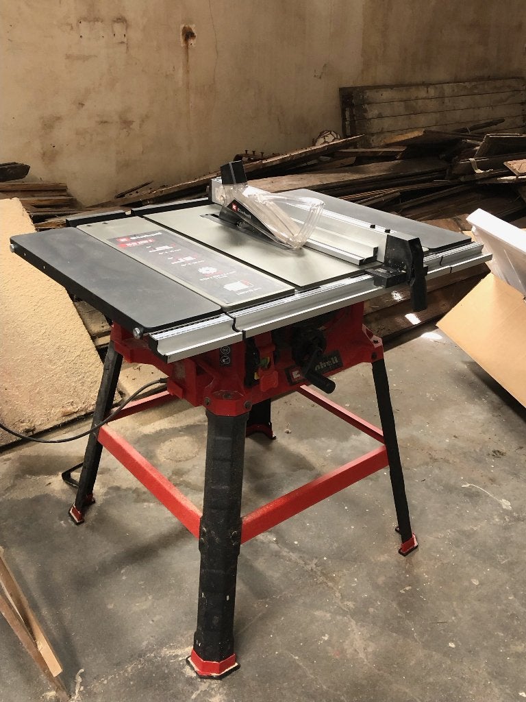 Einhell tafelzaagmachine / table saw, Ophalen, Cirkelzaag, 70 mm of meer, Einhell