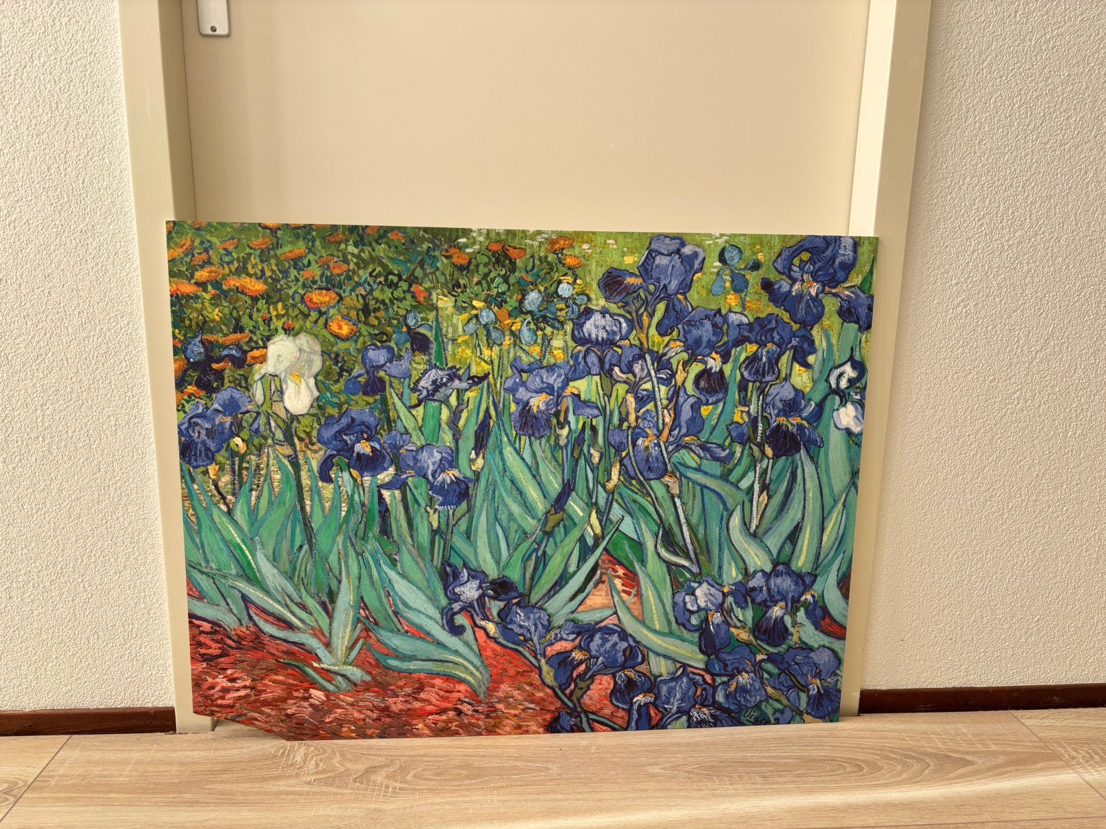 v Gogh schilderij, Ophalen