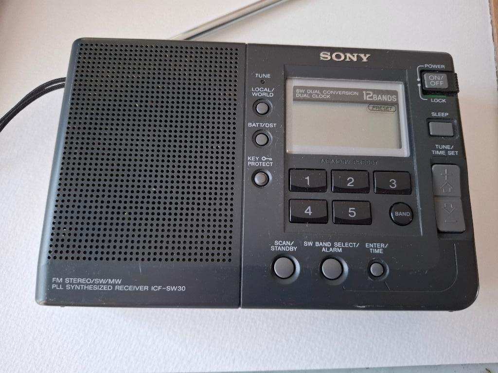 radio Sony ICF SW30, Verzenden, Gebruikt