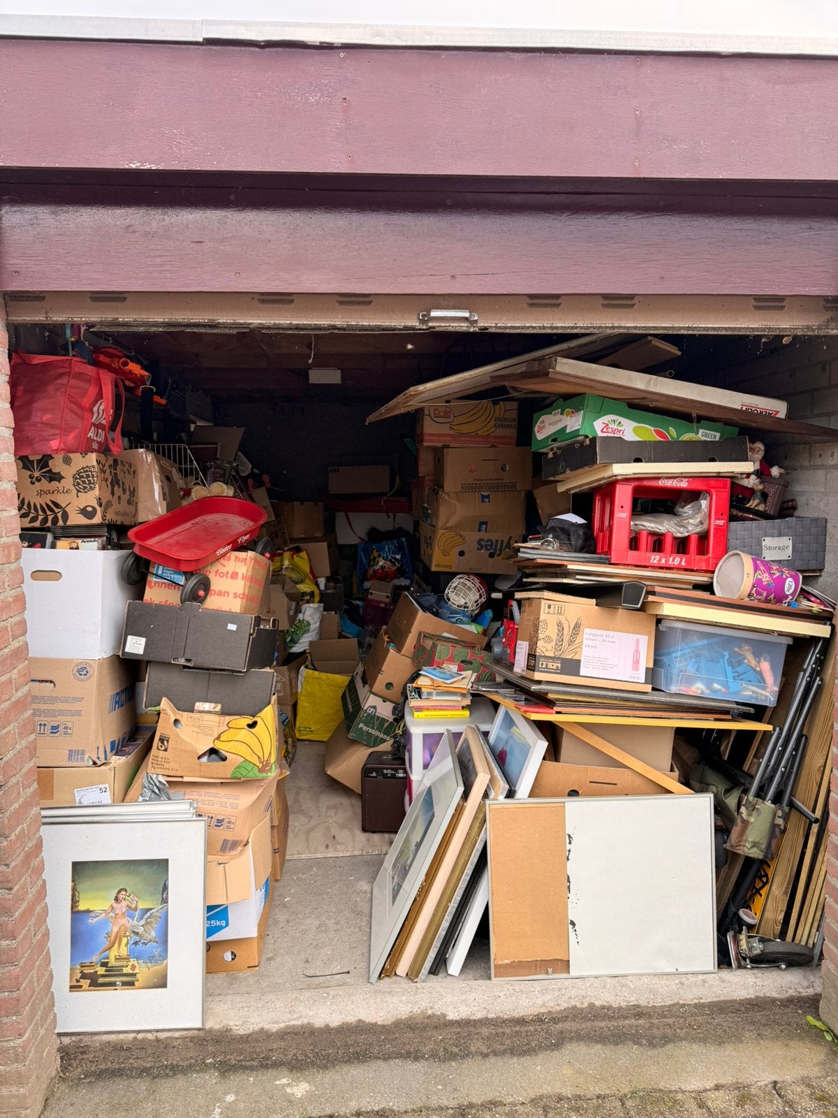 Gehele inboedel Garage sale verkoop rommelmarkt spullen, Ophalen