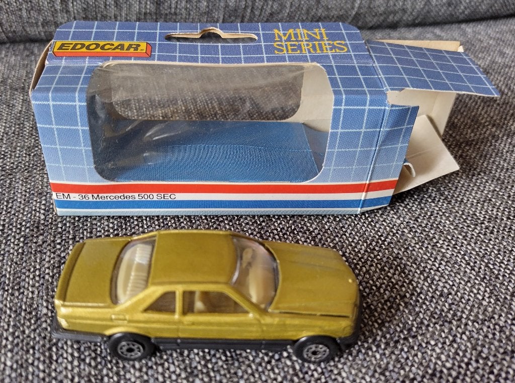 MERCEDES-BENZ 500 SEC - Edocar nr. 36 uit 1986, Ophalen of Verzenden, Nieuw, Auto