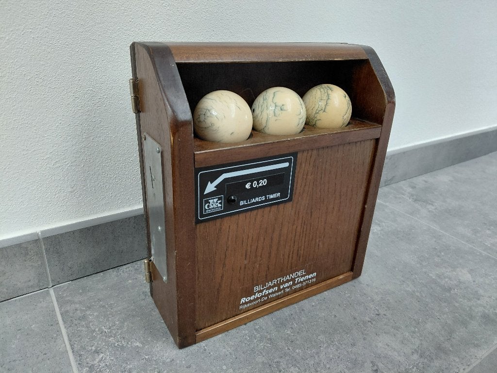 Vintage D&K BT-55 Biljartklok/muntautomaat, Sport en Fitness, Ophalen, Gebruikt, Overige typen