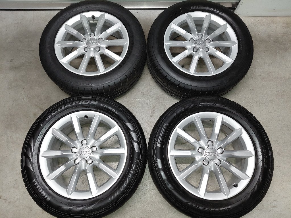 17 inch velgen met zomerbanden Audi Q3 / VW Tiguan, Ophalen