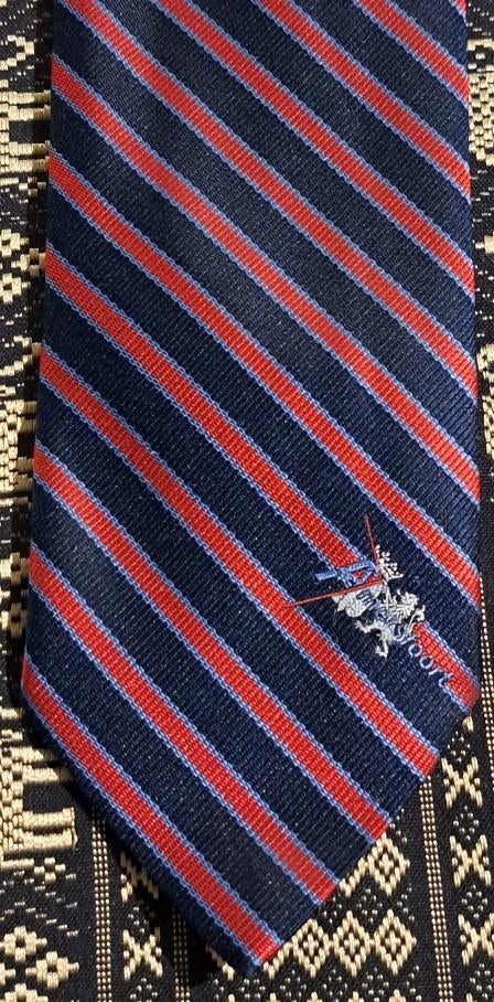 Amersfoort Gemeente Provincie Utrecht stropdas rood-blauw, Kleding | Heren, Stropdassen, Ophalen of Verzenden, Nieuw, Blauw
