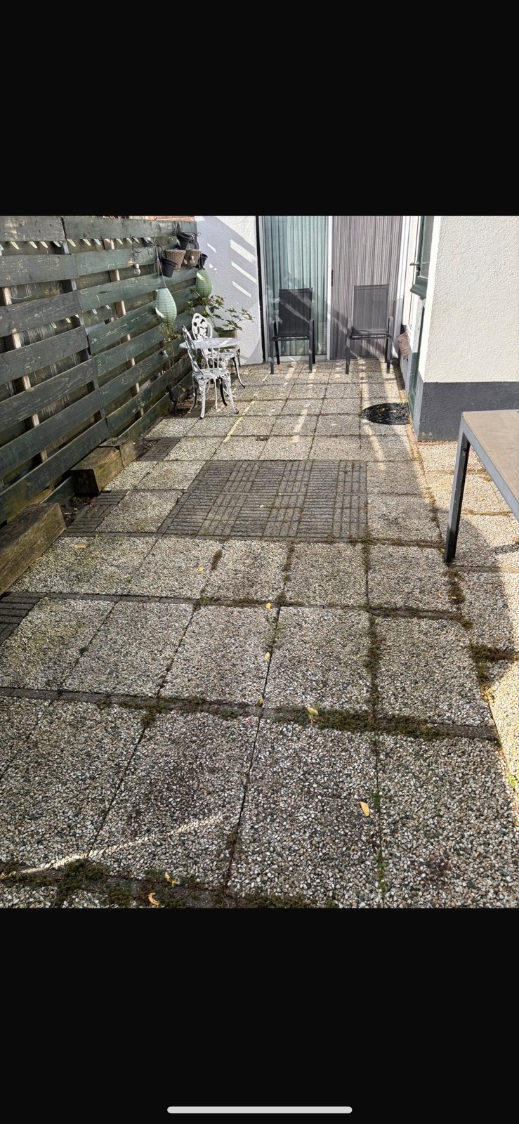 Gratis tuintegels 70 stuks, Ophalen, Gebruikt, 10 m² of meer, Grind