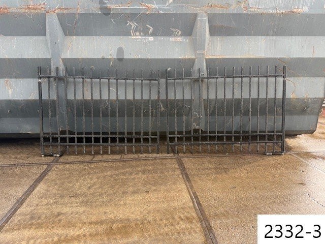 2332. Hekwerk / Gegalvaniseerd, Tuin en Terras, Tuinhekken en Hekwerk, Ophalen, Gebruikt, IJzer, Tuinhek