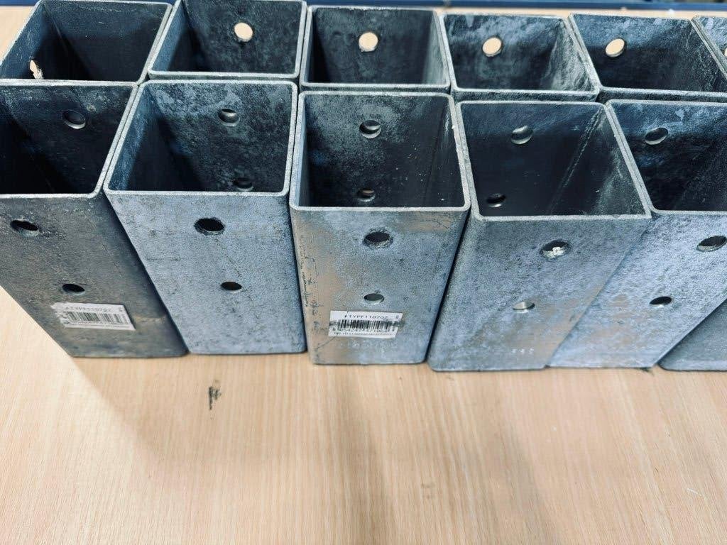 Prijsknaller: Paalhouder met voetplaat 71x71x150 mm, Verzenden, Nieuw, Minder dan 180 cm, Palen