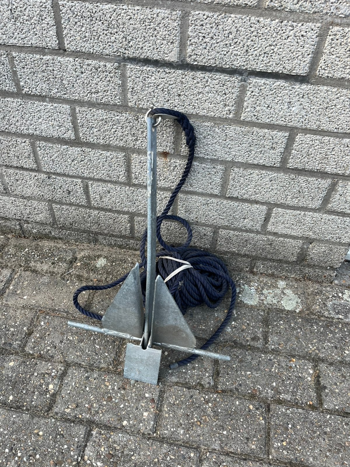 Klapanker ankertje anker voor sloep of kleine boot, Ophalen of Verzenden, Zo goed als nieuw, Overige typen