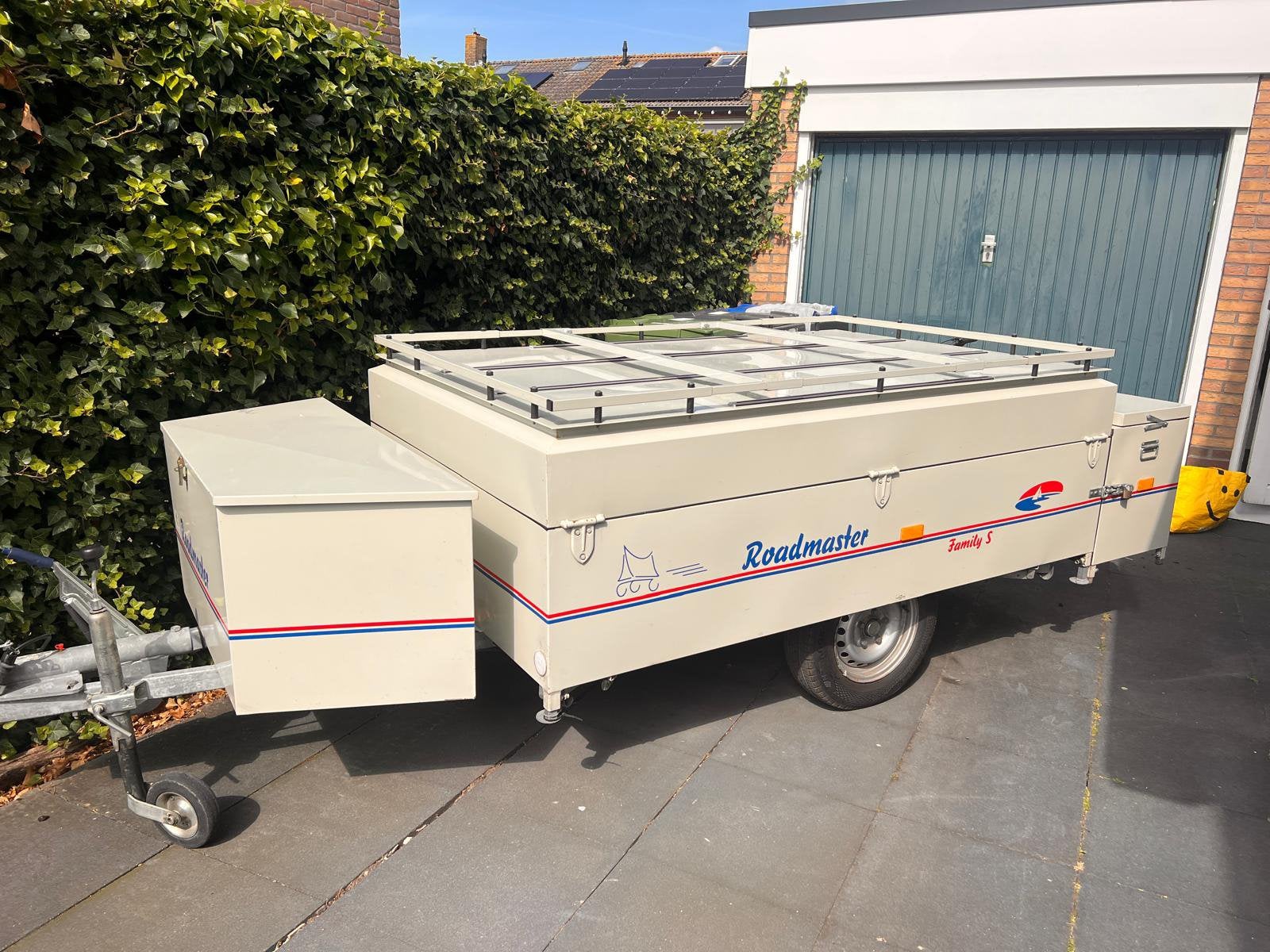 Roadmaster Family S vouwwagen, Caravans en Kamperen, Blauw, Aanwezig, Meer dan 6, Ophalen
