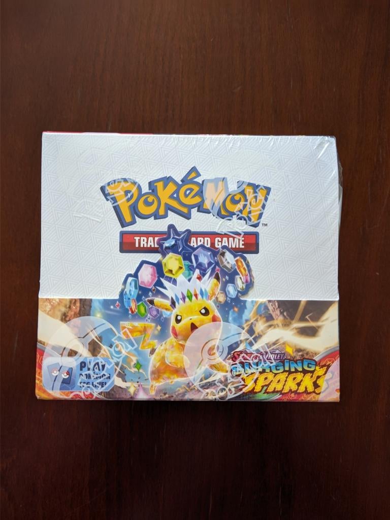 Pokémon Surging Sparks Booster Box, Hobby en Vrije tijd, Verzamelkaartspellen | Pokémon, Ophalen of Verzenden, Nieuw, Boosterbox