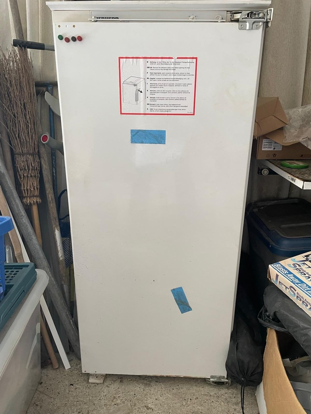 Gratis inbouw koelkast, Witgoed en Apparatuur, 200 liter of meer, Ophalen, Gebruikt, Zonder vriesvak