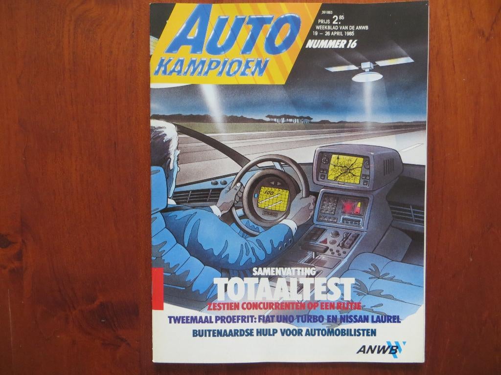 Autokampioen 16 1985 Fiat Uno Turbo, Nissan Laurel, Ophalen of Verzenden, Nieuw, Nissan