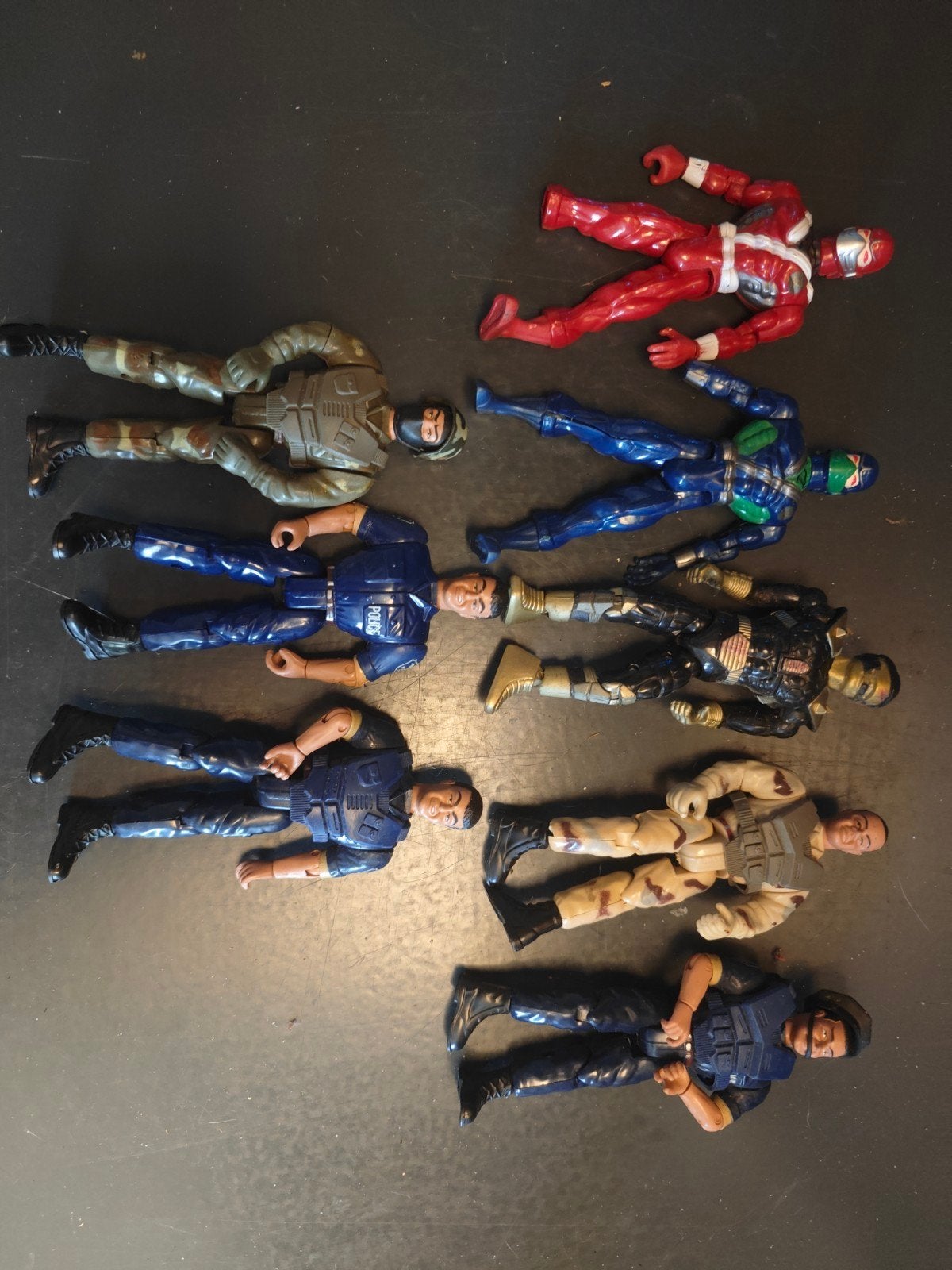 Chap Mei Police Swat Army Ninja Poppetjes, Ophalen of Verzenden