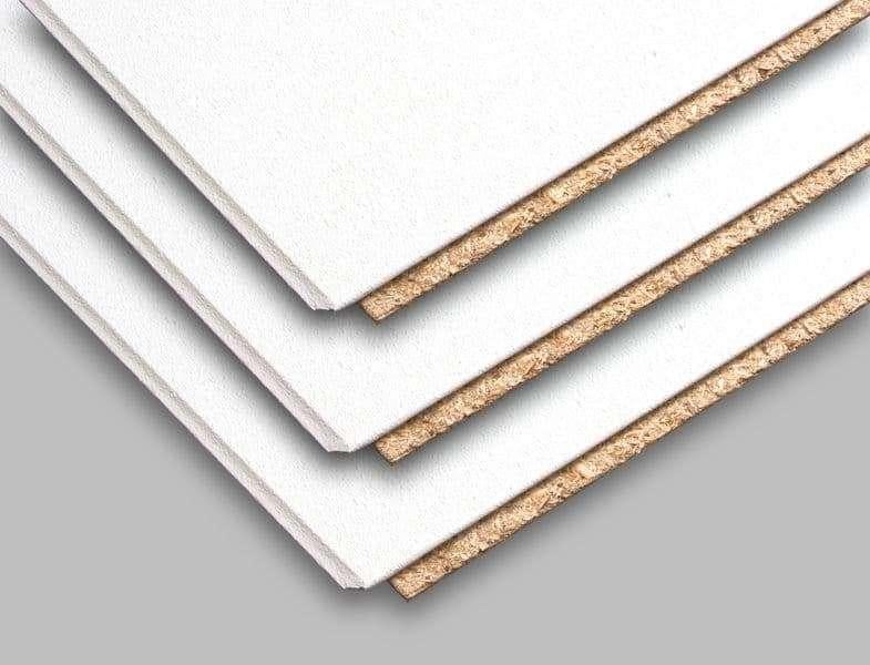 Agnes wand-en plafondplaat T&G 4-z wit stuc 60x120cm 12mm, Ophalen, Nieuw, Minder dan 20 mm