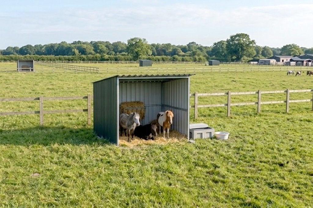 Weideschuilstal op maat - voor pony's, schapen en alpaca's, Dieren en Toebehoren, Stalling