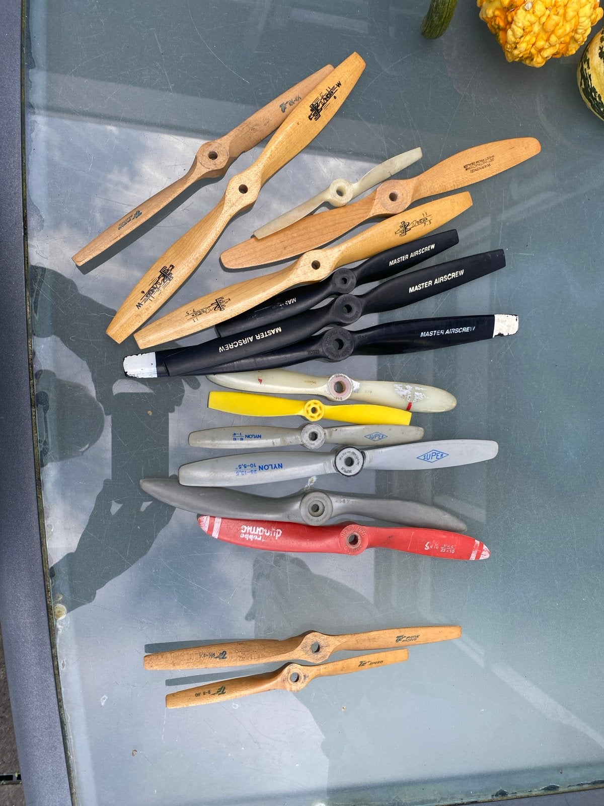 Diverse RC Vliegtuig Propellers - Hout & Nylon, Ophalen of Verzenden, Gebruikt, Vliegtuig, Overige merken