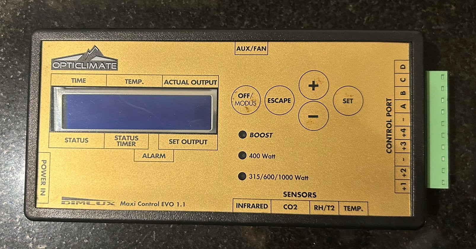 Dimlux Maxi Controller EVO 1.2, Ophalen of Verzenden, Zo goed als nieuw, Klimaatbeheersing