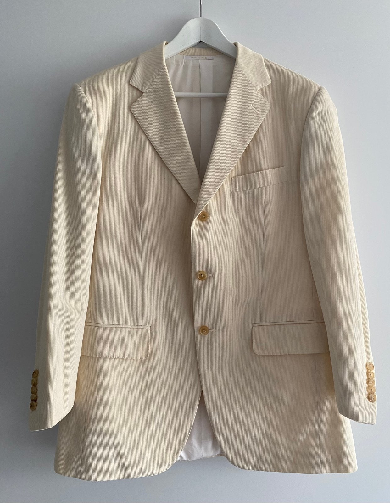 OGÉR creme kleurig maatpak maat 50, Ophalen of Verzenden, Gedragen, Maat 48/50 (M), Overige kleuren