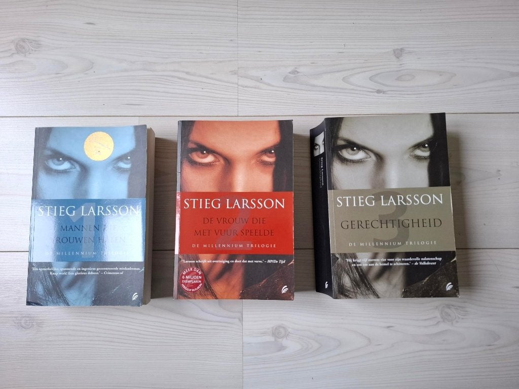 Millennium Trilogie Stieg Larsson (3 boeken), Boeken, Gelezen, Europa overig, Ophalen of Verzenden, Stieg Larsson