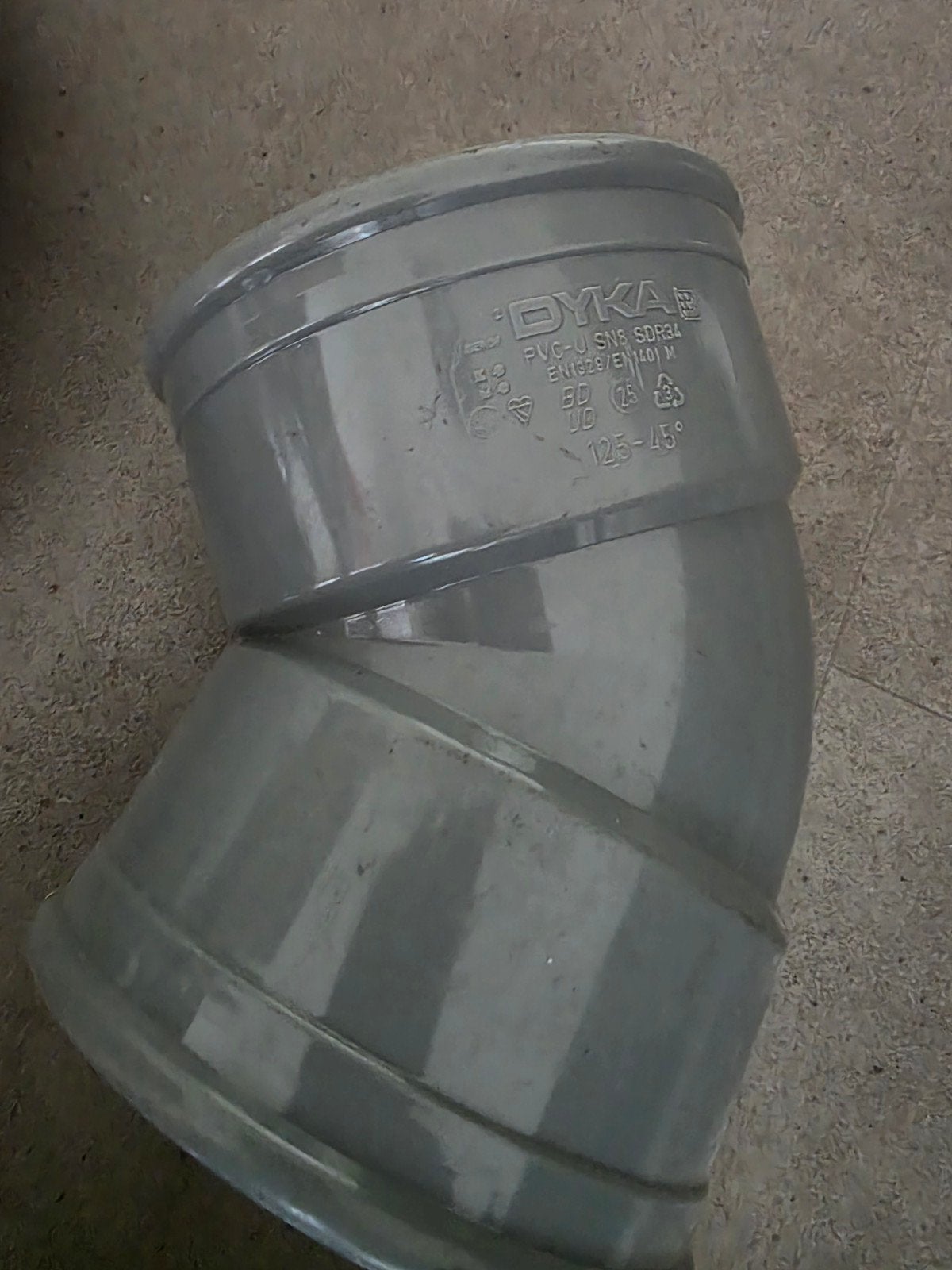 Dyka PVC Rioolbocht 30, Ophalen of Verzenden, Nieuw
