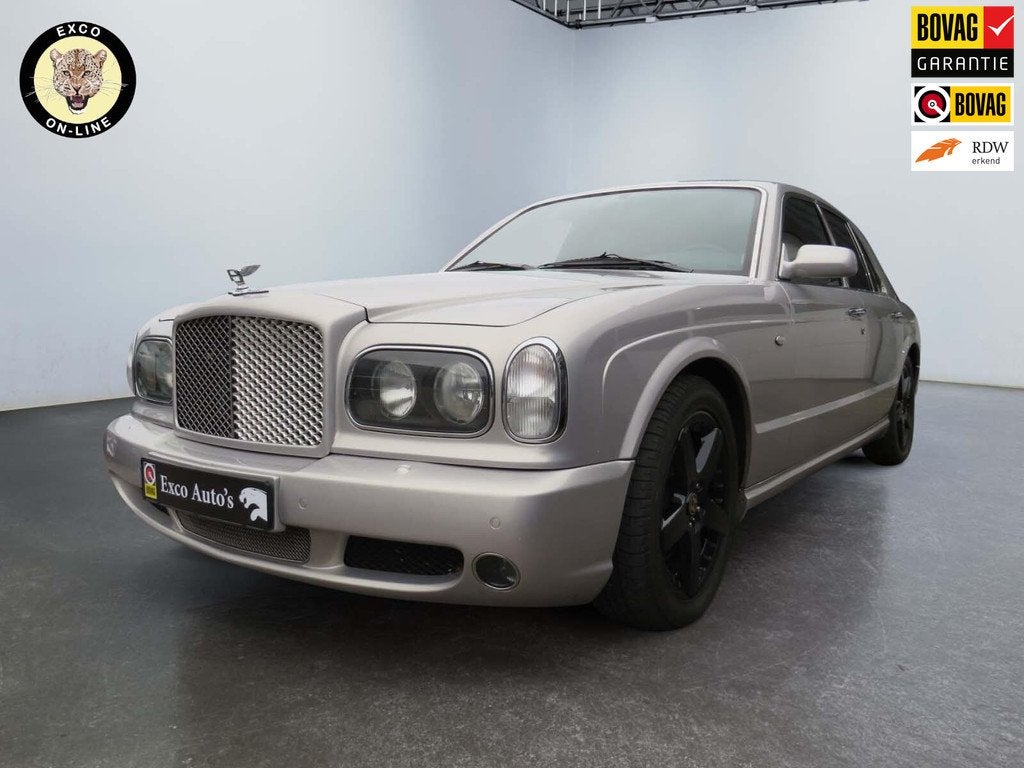 Bentley Arnage 6.8 V8 T, Auto's, Automaat, Achterwielaandrijving, 4 stoelen, Leder