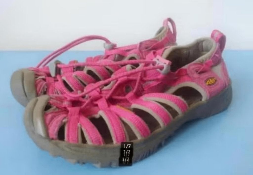Keen sandalen maat 35 (22cm), Kinderen en Baby's, Kinderkleding | Schoenen en Sokken, Gebruikt, Meisje, Overige typen, Ophalen of Verzenden