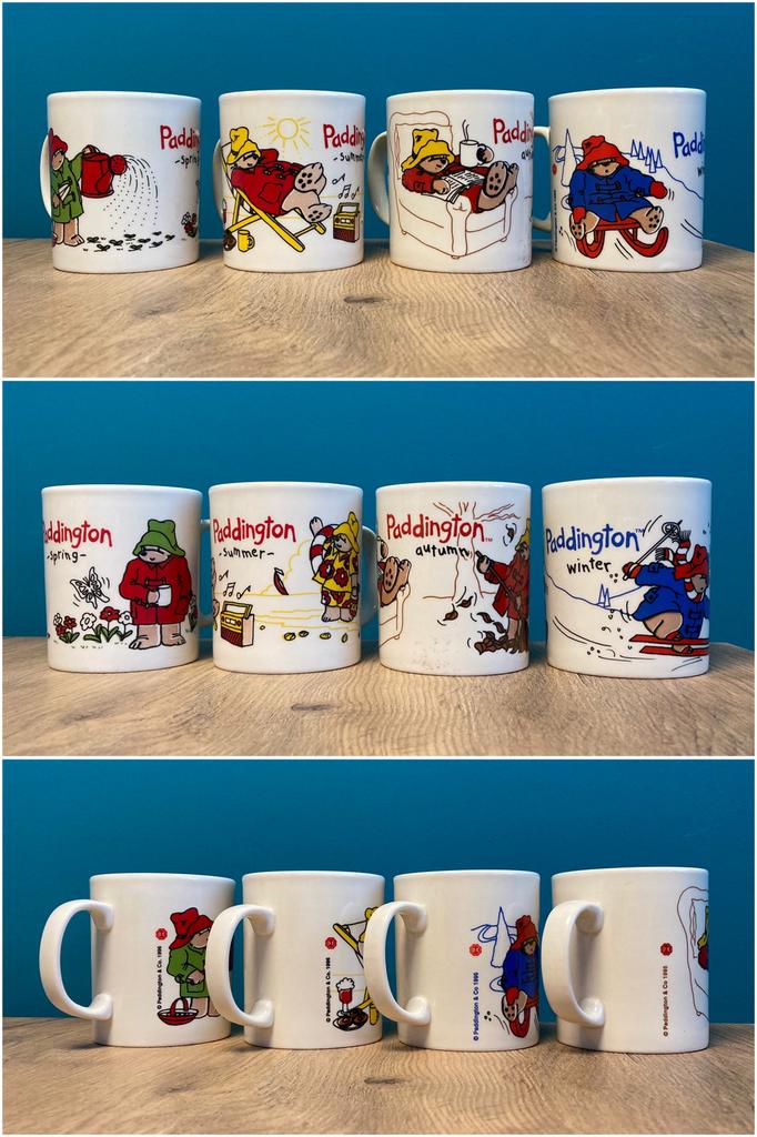Set van 4 DE Paddington bekers, Ophalen