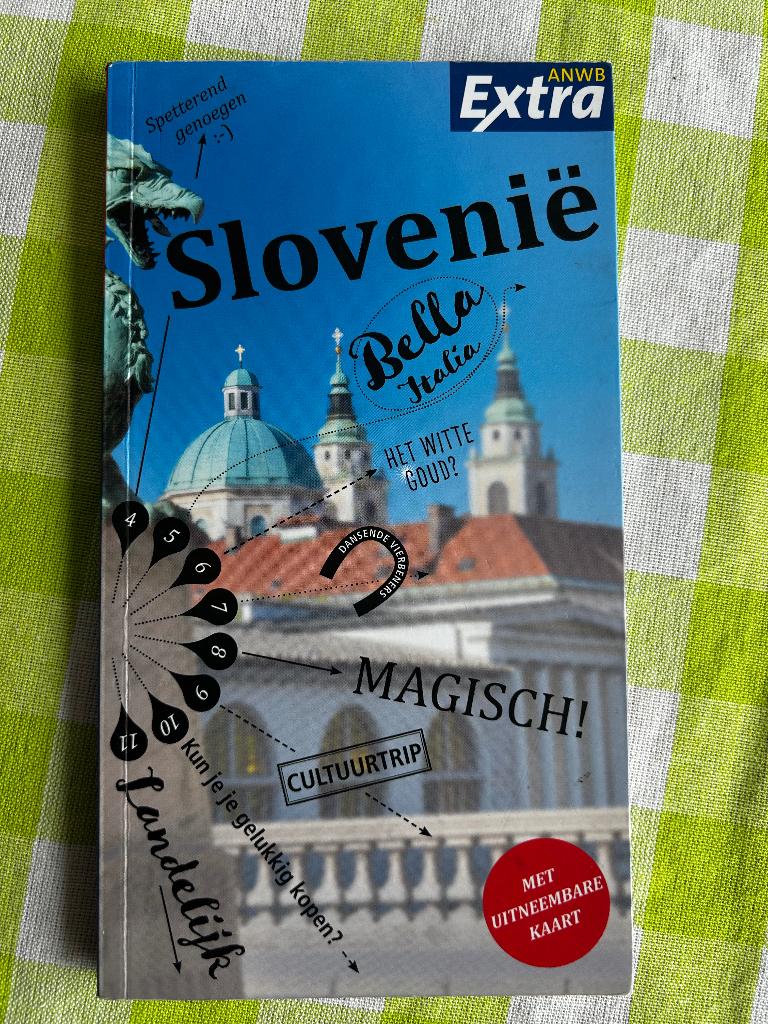 Leuk reisgidsje van Sloveniê, ANWB, Europa, Ophalen of Verzenden, Zo goed als nieuw