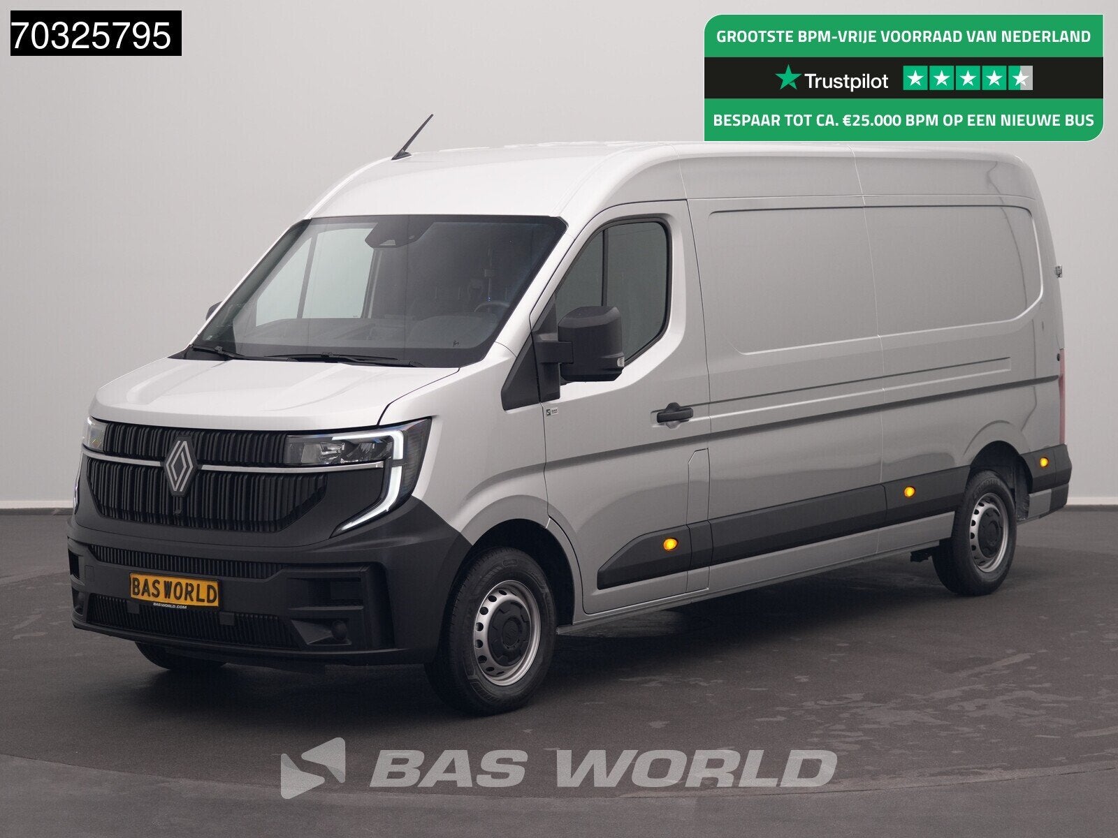Renault Master 150PK BPM Vrij! L3H2 150PK LED Airco Cruise C, 1998 cc, Stof, Gebruikt, Euro 6