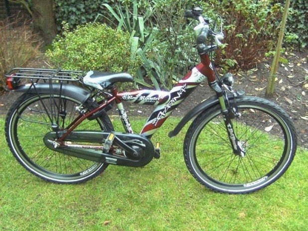 Mooie alpina yabber red booster 24 inch, Ophalen, Zo goed als nieuw, 24 inch, Alpina