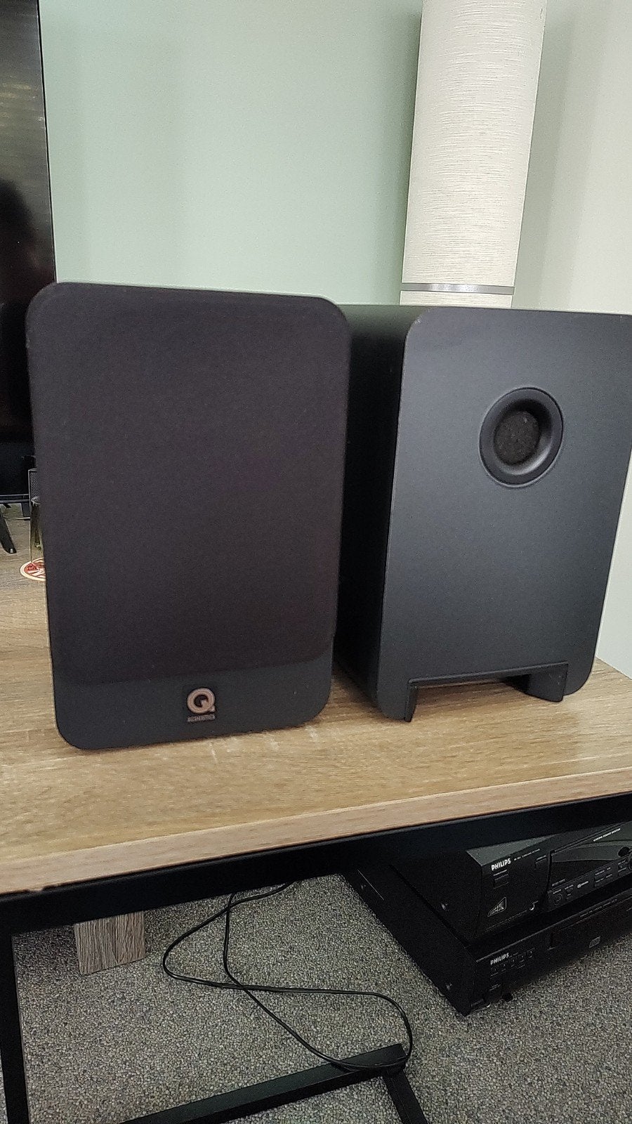 Q Acoustics 3010i Boekenplank Luidsprekers - Zwart, Overige merken, Gebruikt, Ophalen of Verzenden, 60 tot 120 watt