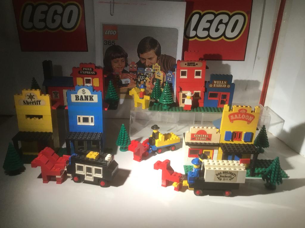 Lego set 365-1 wild west scène uit 1975., Ophalen of Verzenden, Zo goed als nieuw, Compleet, Complete set