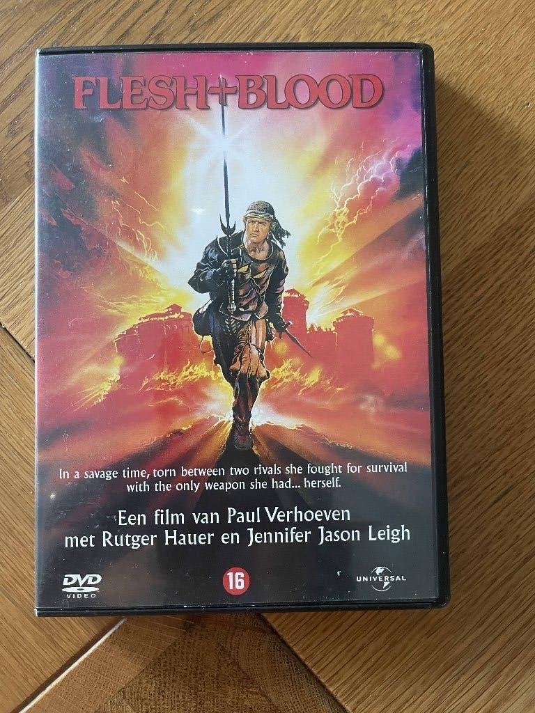 Paul Verhoeven's Flesh + Blood op DVD, Engels, Vanaf 16 jaar, Verzenden, Nederlands