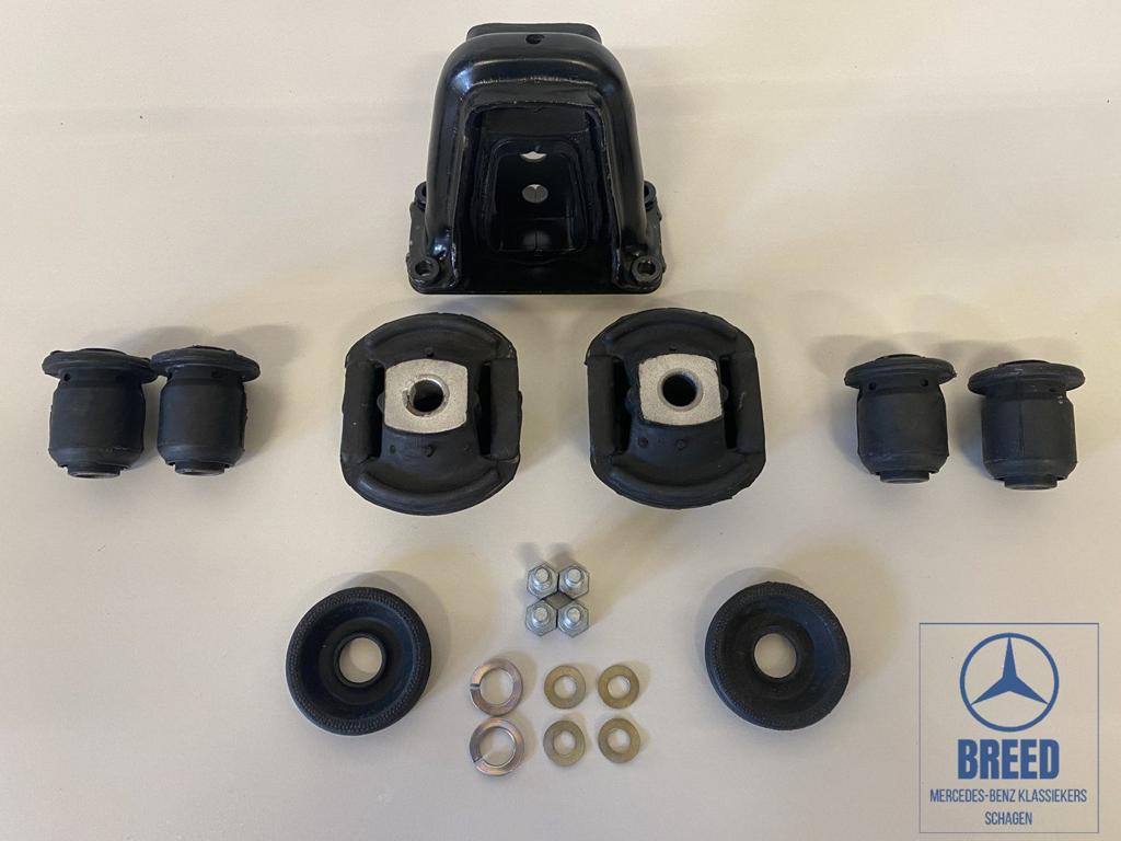 Subframerubberset achter voor Mercedes-Benz W123 C123 S123, -, Nieuw, Ophalen of Verzenden, -