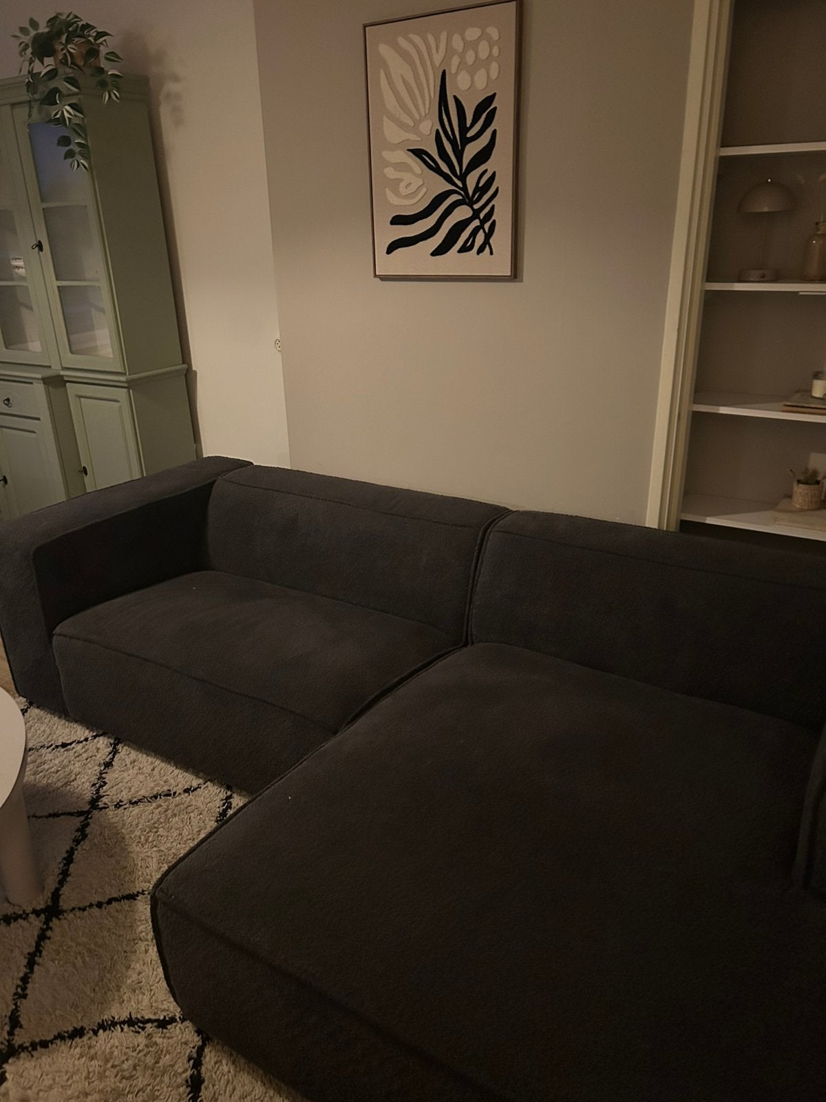 Comfortabele bank, Huis en Inrichting, Ophalen, Gebruikt, Driepersoons, 75 tot 100 cm