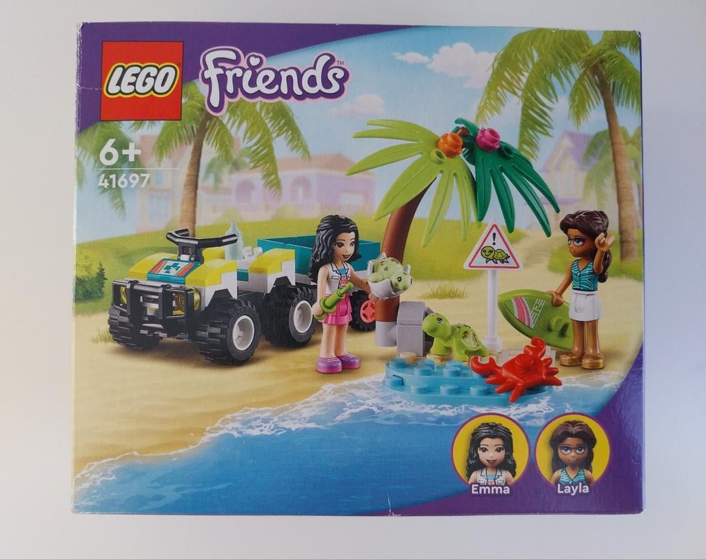 Lego Friends 41697 Schildpad reddingsvoertuig, Ophalen of Verzenden, Zo goed als nieuw, Complete set, Lego