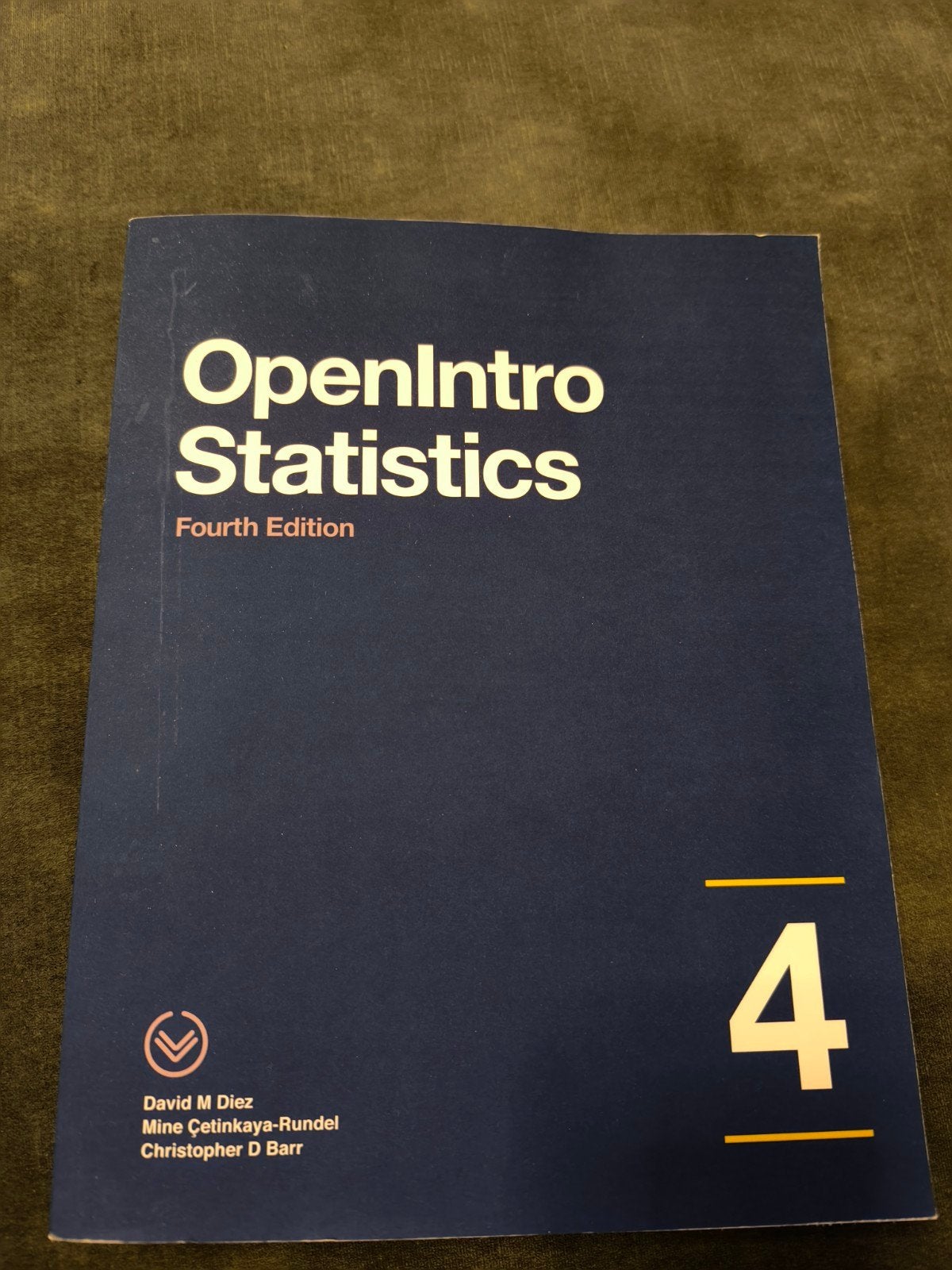 OpenIntro Statistics - Vierde Editie, David M Diez, Mine Çetinkaya-Rundel, Christopher D Barr, Zo goed als nieuw, Beta, HBO
