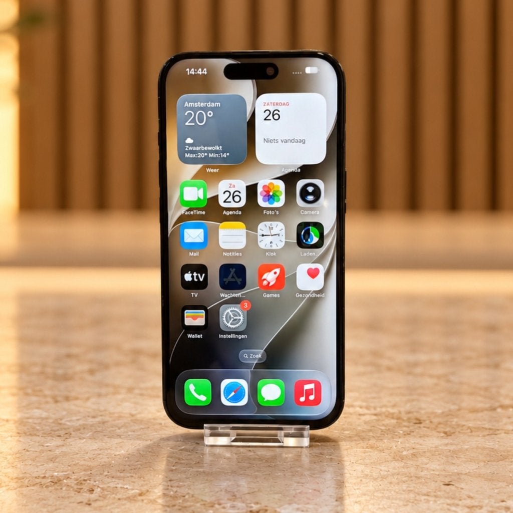 Apple iPhone 15 128GB Accu 89% - In Nette Staat, Apple, Zo goed als nieuw, Support@apple.com, One Apple Park Way
Cupertino, CA 95014
United States