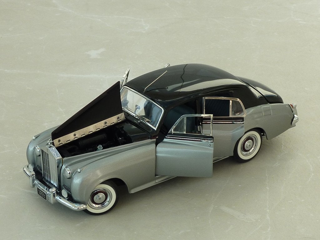 Franklin Mint 1-24 1955 Rolls Royce Silver Cloud, NIEUWSTAAT, Ophalen of Verzenden, Nieuw, Auto, Overige merken
