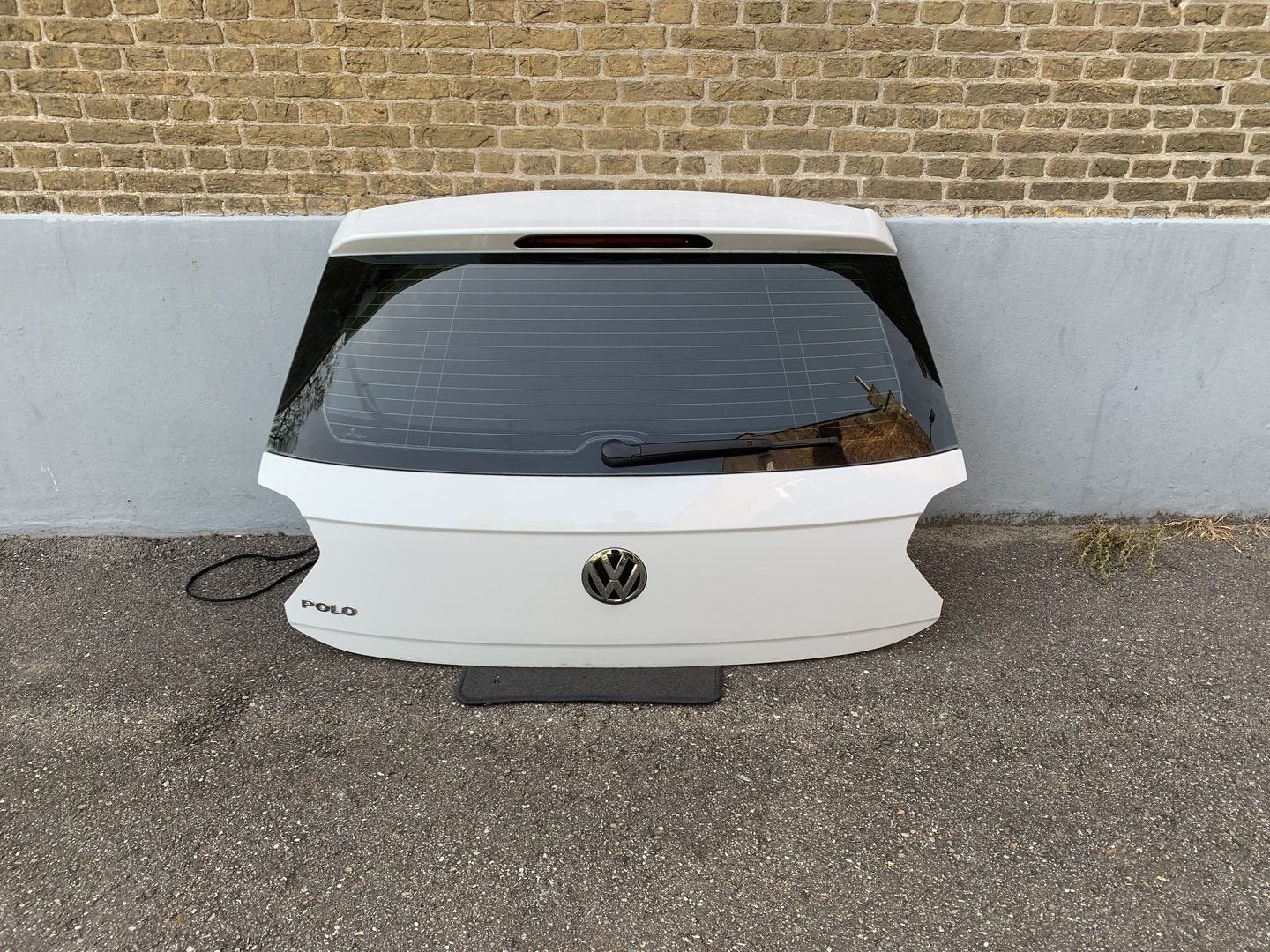 achterklep volkswagen polo 2017 tot 2020 wit  LC9A, Auto-onderdelen, Carrosserie en Plaatwerk, Gebruikt, Volkswagen, -, Ophalen of Verzenden