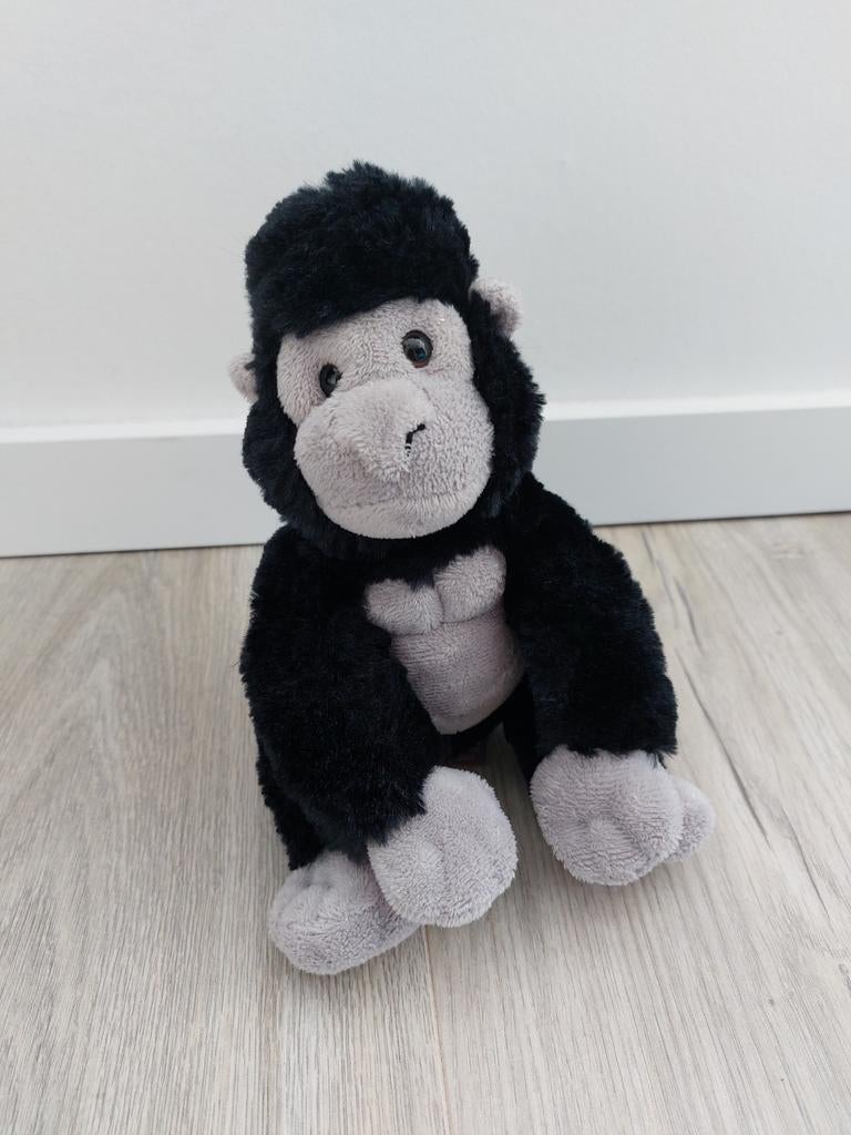 Knuffel ravensden aap gorilla zwart K9637, Ophalen of Verzenden, Zo goed als nieuw
