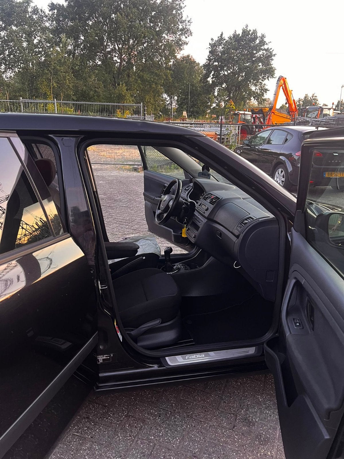 Skoda 2010 Zwart, Auto's, 40 €/maand, Zwart, 1016 kg, Particulier